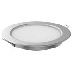 Intego Round Classic 6 Inch 12W Warm White 850lm (Aluminium Finish), Cut Out: 165mm, 3yrs Warranty