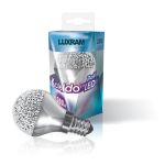 Kaleido LED Ball Lamp E14 Dimmable Lamp 3.5W Warm White 3000K, 250lm, Chrome Finish, 3yrs Warranty