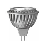 MegaLED MR16 12V 6.5W Natural White Lamp, 4000K 60° 445lm (Space Grey)