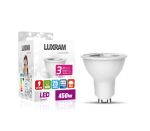 NF Value LED GU10 6W Pure White Lamp, 6400K, 6400K SCOB 36°, 450lm, 3yrs Warranty