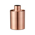 Odeyscene Table Lamp Without Shade, 1 x E27, Antique Copper/Brown Braided Cable