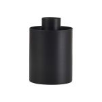 Odeyscene Table Lamp Without Shade, 1 x E27, Satin Black/Black Braided Twisted Cable