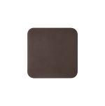 Palermo 15cm Non-Electric Square Plate (B), Coffee