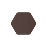 Palermo 15cm Non-Electric Hexagonal Plate (C), Coffee