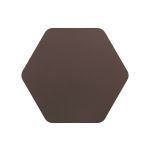Palermo 20cm Non-Electric Hexagonal Plate (C), Coffee