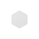 Palermo Magnetic Base Wall Lamp, 12W LED 3000K 498lm, 15cm Vertical Hexagonal, Sand White