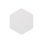 Palermo Magnetic Base Wall Lamp, 12W LED 3000K 498lm, 20cm Vertical Hexagonal, Sand White
