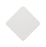Palermo Magnetic Base Wall Lamp, 12W LED 3000K 498lm, 20/19cm Diamond Centre, Sand White/Acrylic Frosted Diffuser