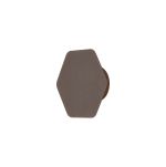 Palermo Magnetic Base Wall Lamp, 12W LED 3000K 498lm, 15cm Horizontal Hexagonal, Coffee