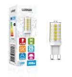 Pixy LED G9 Dimmable Lamp 4W 6000K Cool White, 350lm, Clear Finish, 3yrs Warranty