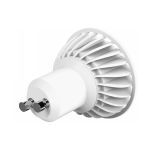 PowerLED GU10 4W Warm White Lamp, 2700K 36° 310lm (White Lamp,)