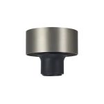 Konos 10cm Ceiling Light (FRAME ONLY), 1 x E27, Satin Nickel