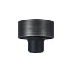 Konos 10cm Ceiling Light (FRAME ONLY), 1 x E27, Aged Pewter