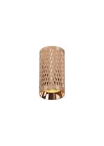 Seaford 6cm 11cm Surface Mounted Ceiling Light, 1 x GU10, Rose Gold