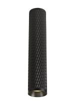Seaford 6cm 30cm Surface Mounted Ceiling Light, 1 x GU10, Sand Black