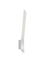 Tagliata Wall Lamp, 1 x 8W LED, 3000K, 560lm, Sand White/Polished Chrome, 3yrs Warranty