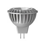 Truevision LED MR16 12V 7W White Lamp, 6400K 36° 500lm (Metallic Grey)