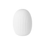 Urasawa 20cm Almond Ribbed Glass (F), Opal