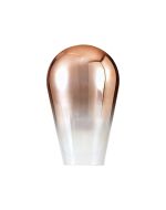 Urasawa 23cm Pear Shaped Glass (E), Copper Fade/Clear