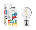 Value Classic LED GLS E27 Dimmable Lamp 6.5W Daylight 6000K, 806lm, Clear Finish, 3yrs Warranty