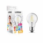 Value Classic LED GLS E27 6.5W Warm White Lamp, 3000K, 806lm, Clear Finish, 3yrs Warranty