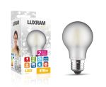 Value Classic LED GLS E27 4W Warm White Lamp, 2700K, 470lm, Frosted Finish