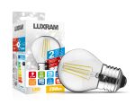 Value Classic LED Ball E27 4W Warm White Lamp, 2700K, 470lm, (Clear)