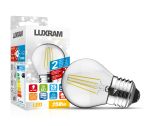 Value Classic LED Ball E27 Dimmable Lamp 4W Warm White 2700K, 470lm, Clear Finish
