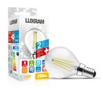 Value Classic LED Ball E14 6.5W Natural White Lamp, 4000K, 806lm, Clear Finish, 3yrs Warranty