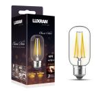 Classic Deco T45 2700K Warm White, 470lm, E27 4W Dimmable Lamp Clear Glass Ø45x110mm (straight filament) 3yrs Warranty