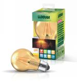 Value Vintage LED GLS E27 Lamp, 8W 2200K, 630lm, Gold Glass