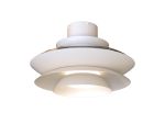 Aconcagua 50cm 20W LED Dimmable Ceiling Light With Built-In 30W DC Fan, 3000-5000K Remote Control, 3600lm, White, 5yrs Warranty