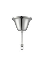 Additions 120mm Bell Cup Polished Chrome, c/w Hook Plate & Rod