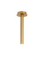 Rita 1 Pendant With 350mm Tube, 5W LED, 4000K, 325lm, IP44, Satin Gold, 3yrs Warranty