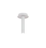 Rita 1 Pendant With 200mm Tube, 5W LED, 4000K, 325lm, IP44, Satin White, 3yrs Warranty