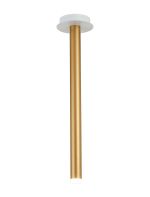 Rita 1 Pendant With 510mm Tube, 5W LED, 4000K, 325lm, IP44, Satin White/Satin Gold, 3yrs Warranty