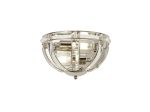 Koka Wall Light, 2 Light E14, Polished Nickel