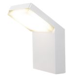 Alpine Wall Lamp, 6W LED, 3000K, 510lm, IP65, White, 3yrs Warranty