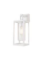 Alps Wall Lamp, 1 x E27, IP65, White, 2yrs Warranty