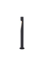 Aran 60cm Bollard, 6W LED, 3000K, 420lm, IP65, Dark Grey, 3yrs Warranty