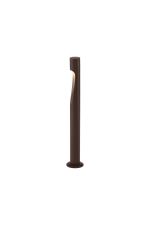 Aran 60cm Bollard, 6W LED, 3000K, 420lm, IP65, Rust Brown, 3yrs Warranty