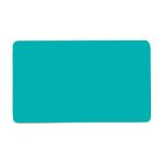 Trendi, Artistic Modern Double Blanking Plate, Bright Teal Finish, BRITISH MADE, (25mm Back Box Required), 5yrs Warranty