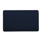Trendi, Artistic Modern Double Blanking Plate, Navy Blue Finish, BRITISH MADE, (25mm Back Box Required), 5yrs Warranty