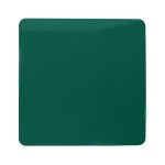 Trendi, Artistic Modern 1 Gang Blanking Plate Dark Green Finish, BRITISH MADE, (25mm Back Box Required), 5yrs Warranty