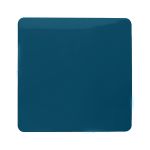 Trendi, Artistic Modern 1 Gang Blanking Plate Midnight Blue Finish, BRITISH MADE, (25mm Back Box Required), 5yrs Warranty