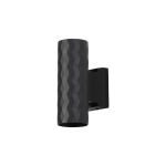Gullo Diamond Pattern Wall Lamp (FRAME ONLY) 2 x GU10, IP54, Black, 2yrs Warranty