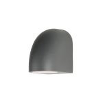 Baldy Wall Lamp, 1 x GU10, IP65, Dark Grey, 2yrs Warranty