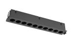 Blau Linear Recessed Spotlight 10 Light, 24W LED, 3000K, 1680lm, Cut Out: L:280mm x W:40mm, Black, Driver Included, 3yrs Warranty