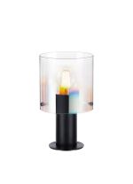 Brandroot Table Lamp, 1 Light E27, Black/Iridescent Fade Glass