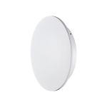 Bora Bora II Wall Light 18cm Round, 15W LED, 3000K, 1050lm, IP65, White, 3yrs Warranty